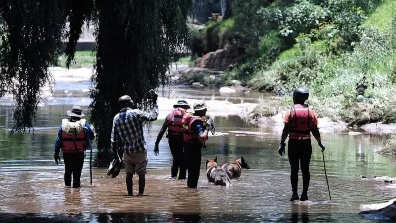 Search for Johannesburg worshippers swept by flood; 14 dead