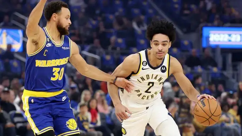 Pacers rookie Andrew Nembhard upstages Stephen Curry with performance he'll never forget