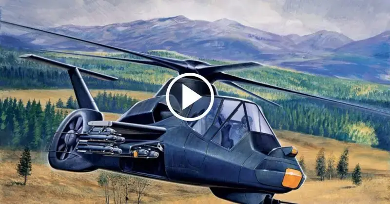 RAH-66 Comanche – Stealth helicopter once abandoned until now makes the world amazing