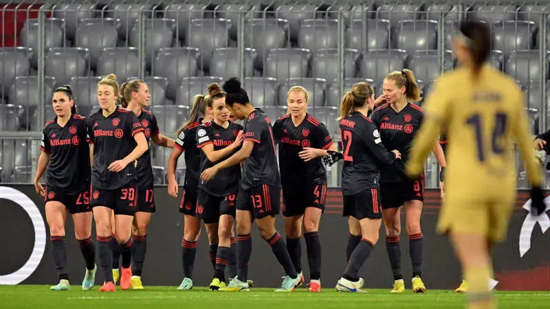 Bayern Munich 3-0 Barcelona UWCL: Bayern stun Barca in front of record crowd