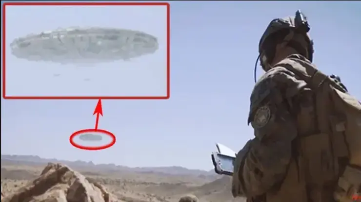 Giant UFO Filmed By US Marines In The Arizona Desert (Video)