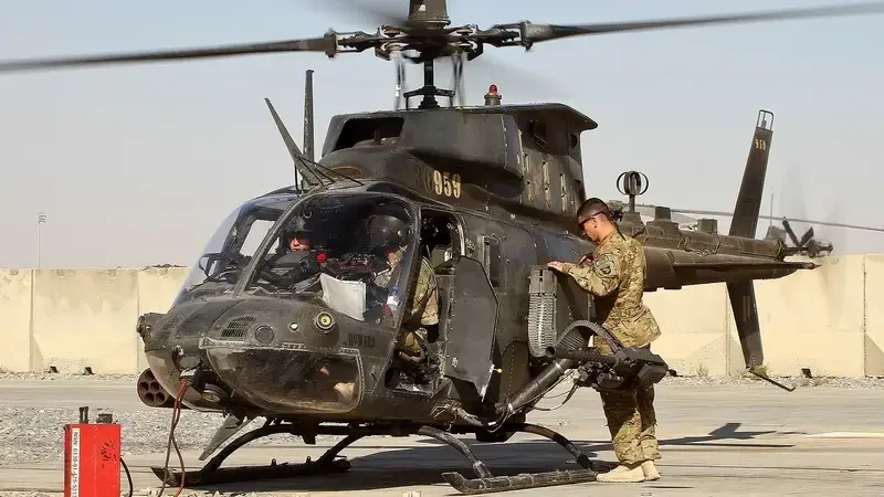 The Forgotten American Army Helicopter, the OH-58 Kiowa