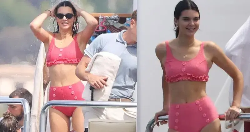 Kendall Jenner Looks Smoking Hot As She Shows Off Her Beach Body In A Bikini, Enjoys A Movie Night At A ‘Secret Location’