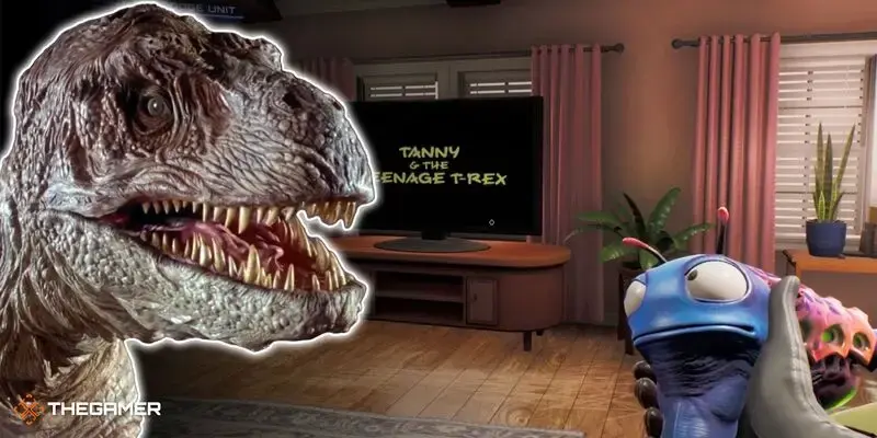 High On Life Lets You Watch The Entirety Of Tammy And The T-Rex Movie In-Game