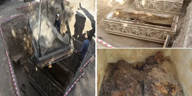 In Northwestern Turkey, Two Roman-Era Sarcophagi Were Discovered