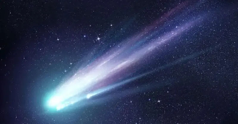 You will be able to see a comet with a tail that is 500,000 miles long as it passes by the earth