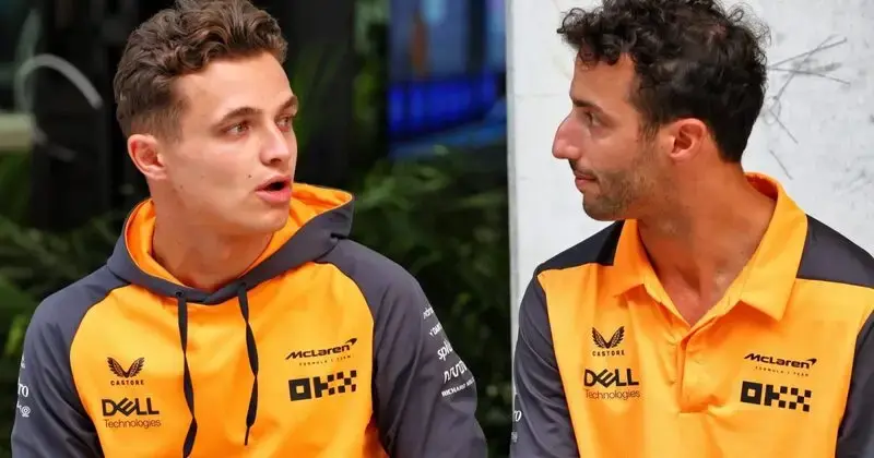 Ricciardo explains why he saw his younger self in Norris