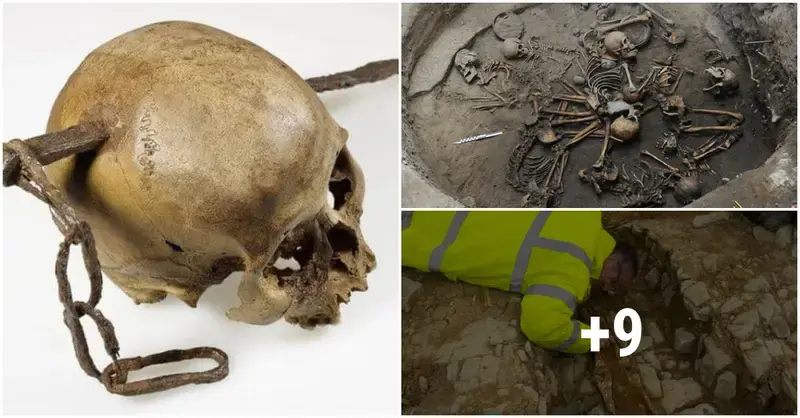 Αrchaeologists Just Found a Skull impaled with a big Pointy spike