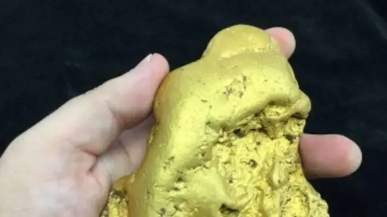 Fist-Sized California Gold Nugget On Sale