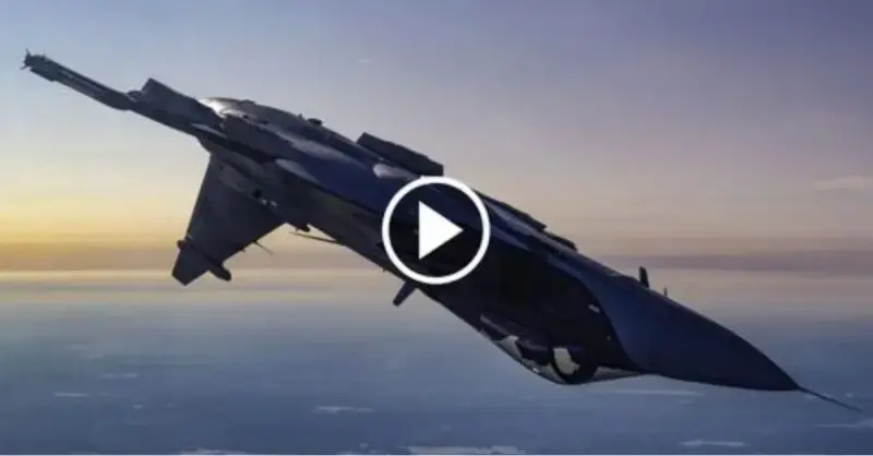 The world is amazed by a stunning new Swedish fighter jet