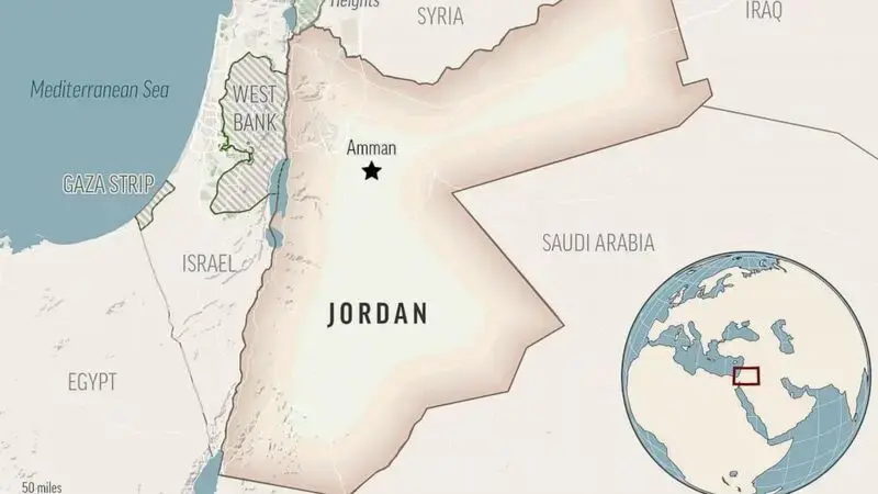 Shootout in southern Jordan kills 3 officers, suspect