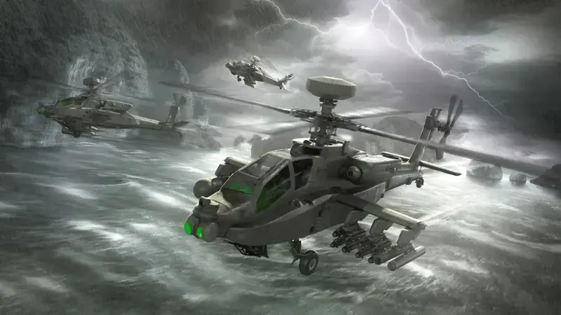 The upgraded Apache Helicopter from Boeing appears to be a success.