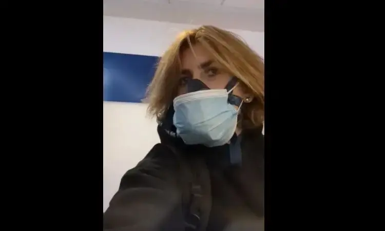 Video: Absolute Nut-Job Woman Wearing A Closed Vest Ventilator Is Kicked Off Delta Flight For Complaining The Passengers Aren’t Masked Enough