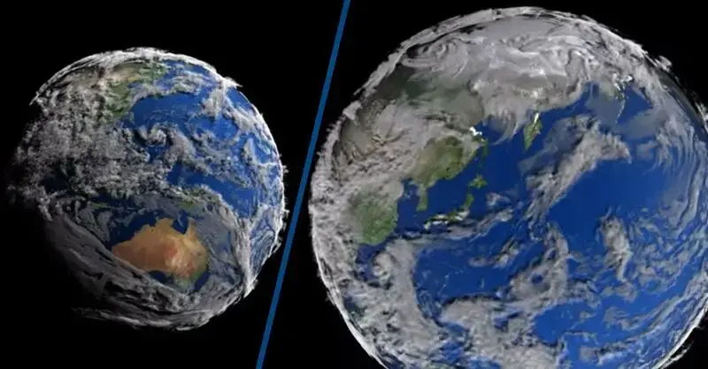 In This Amazing NASA Video, Earth Appearances Like A Living Creature