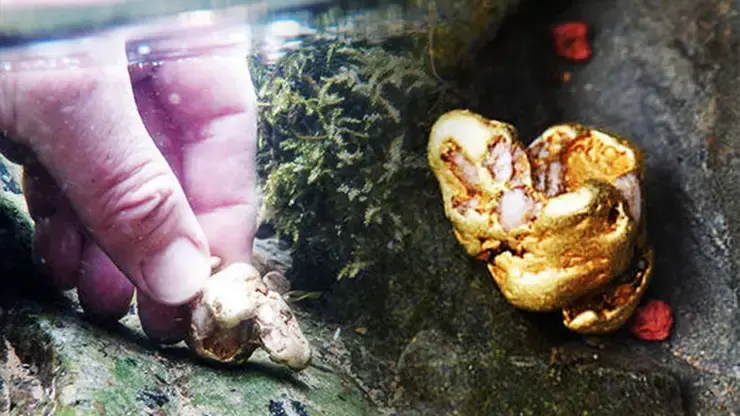 Largest gold nugget found in a British river for 500 YEARS found by plucky explorer