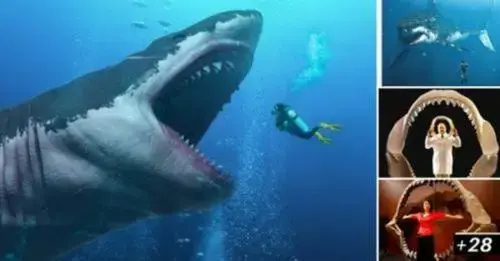 The “Megalodon” shark, one of the biggest and most ferocious sharks, was discovered 130 million years ago