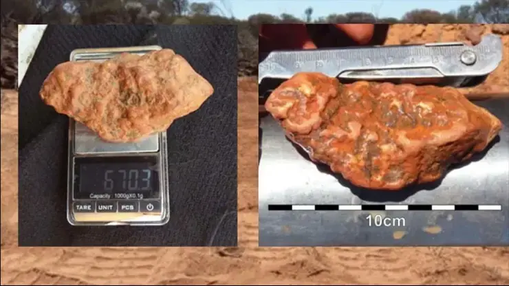 Gold fever in WA as miner digs up big nuggets