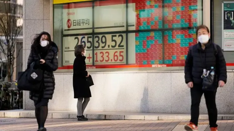 World shares gain after China relaxes more COVID rules