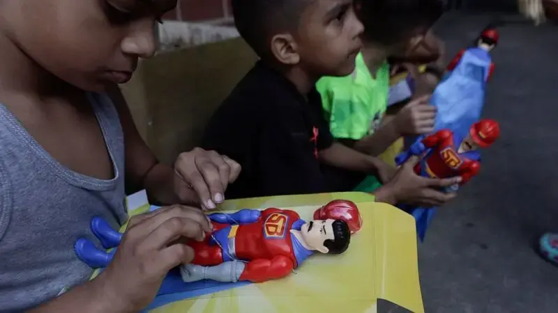 In Venezuela, Maduro-like Christmas toy stirs controversy