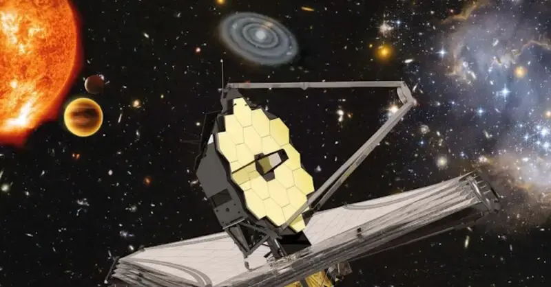 Through Dust, the Webb Space Telescope Captures a Never-Before-Seen View of a Black Hole