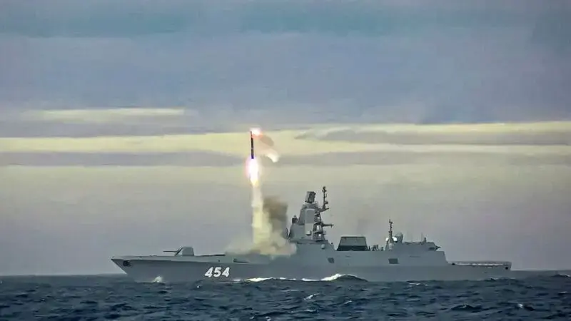 Russia's hypersonic missile-armed ship to patrol global seas