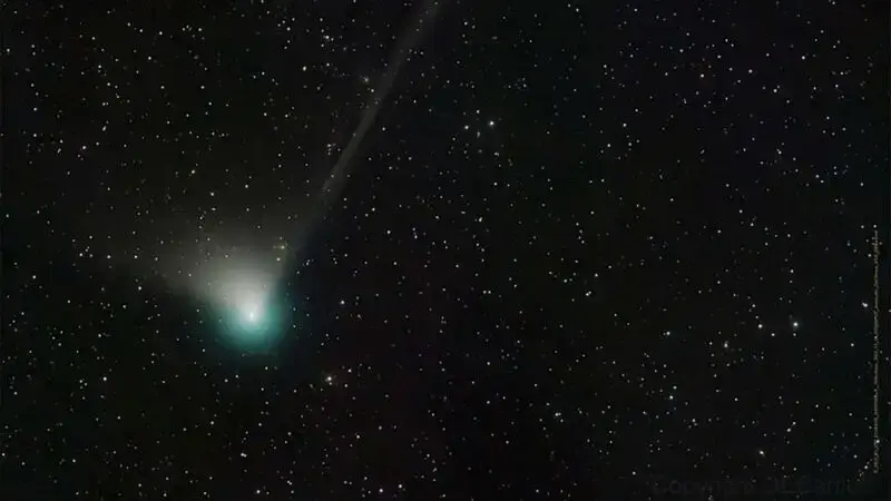 Rare, green comet to pass by Earth starting this week