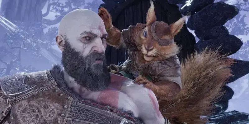 God of War Ragnarok's Ratatoskr Eventually Loses It If You Chime Too Much