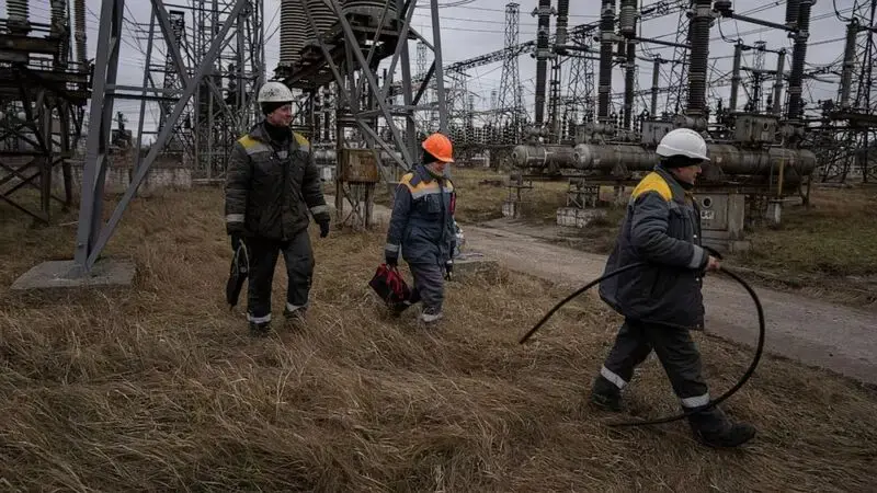 In Ukraine, power plant workers fight to save their 'child'