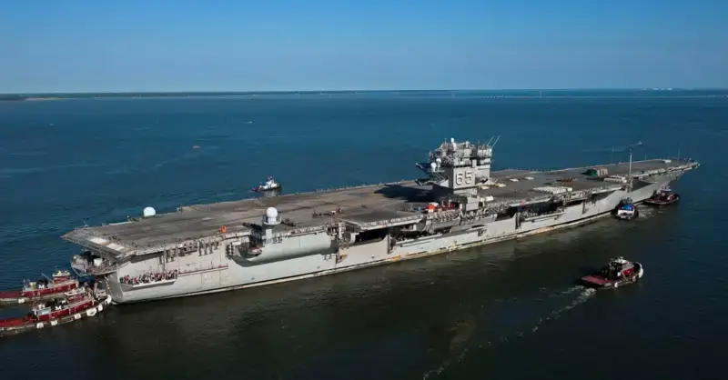 It is believed that the USS Enterprise made the American navy a superpower