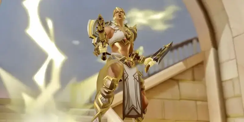 Junker Queen And Pharah Fight For Top Spot In Overwatch's Battle For Olympus