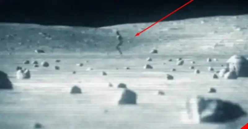 On the surface of the Moon, a Chinese lunar probe has "caught" an alien