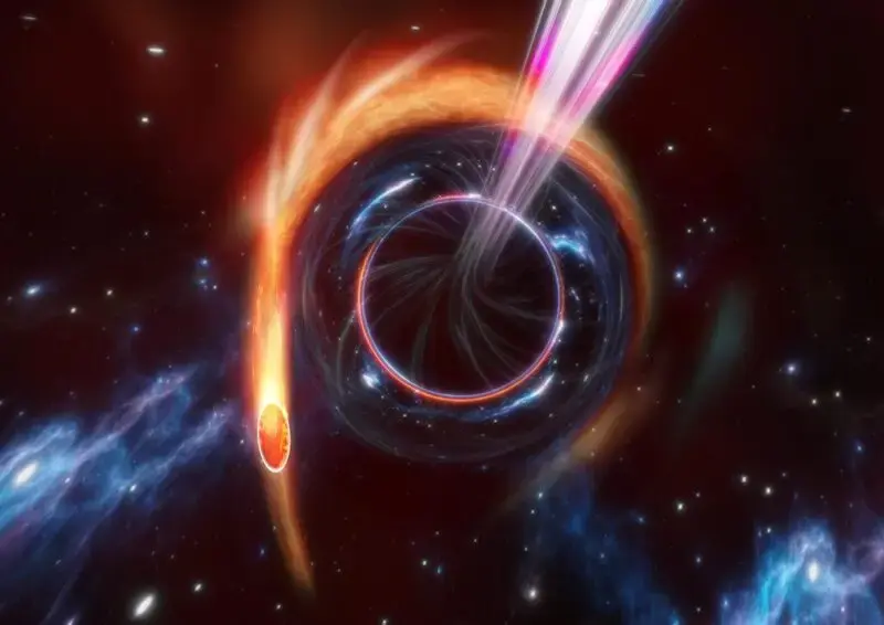 A black hole is crashing into Earth like a jet: Life at stake?