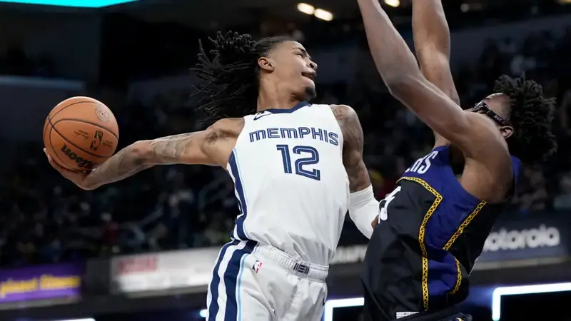 Ja Morant doesn't need the Slam Dunk Contest if he keeps throwing down in-game jams like this