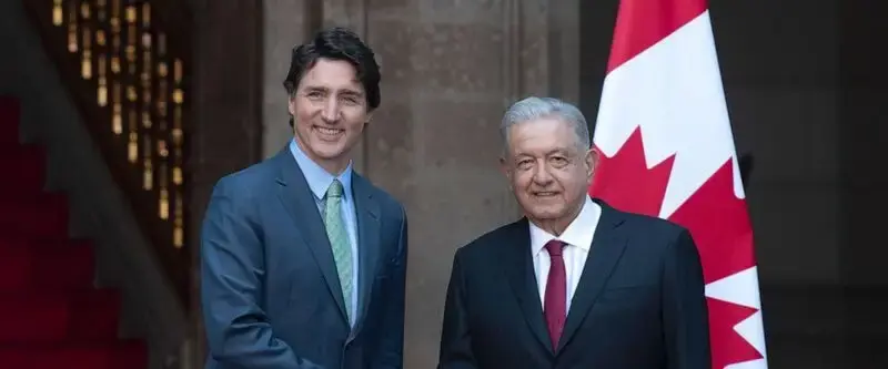 Mexico and Canada leaders talk investment, energy dispute