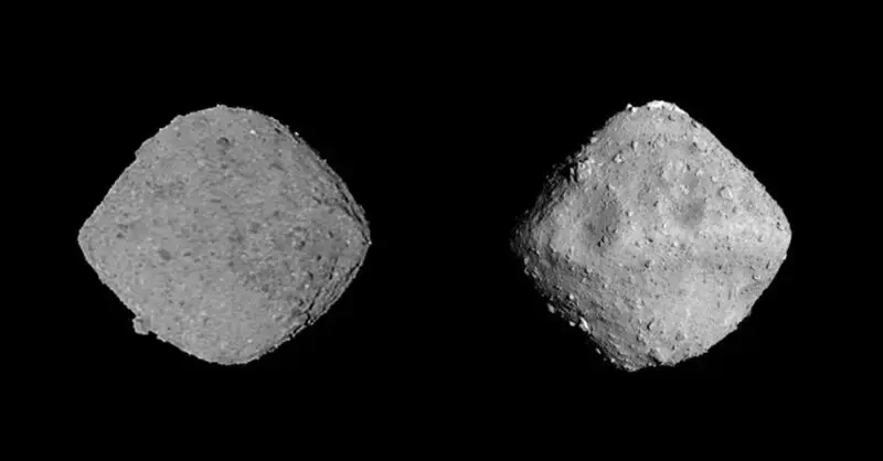 Landslides may have given the asteroid Bennu its spinning-top appearance