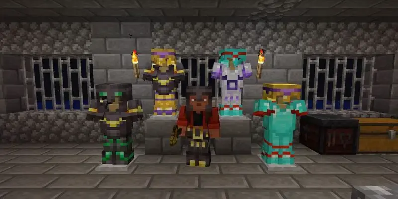 Minecraft Adds Armour Customisation, Letting You Combine Netherrite And Gold