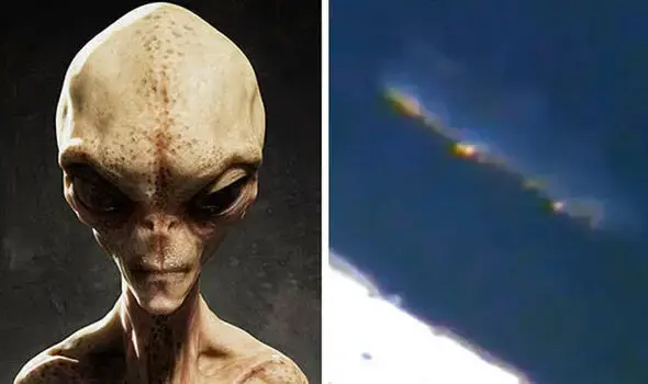 ISS captures a giant alien 'UFO Mothership' hidden in the cloud