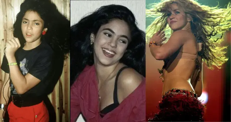 Pictures of Young Shakira Throughout The Years