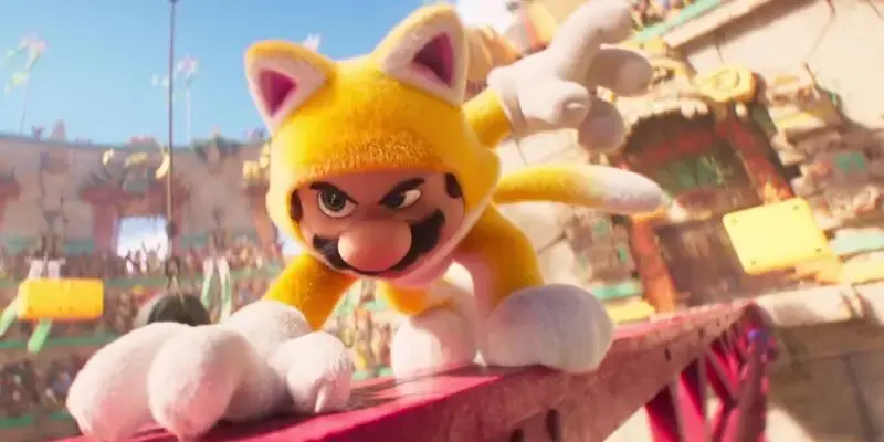 Super Mario Bros. Movie Advert Reveals Cat Mario And Donkey Kong's Voice