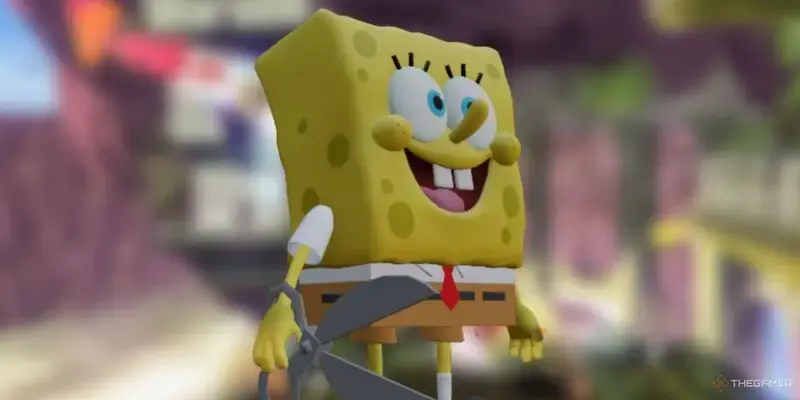 Nickelodeon Didn't Want SpongeBob To Run With Scissors In All-Star Brawl