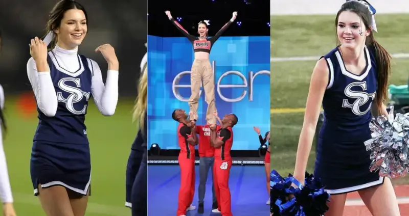 Kendall Jenner Learns a Stunt From the Stars of Netflix’s Cheer, and She Just Might Make Mat