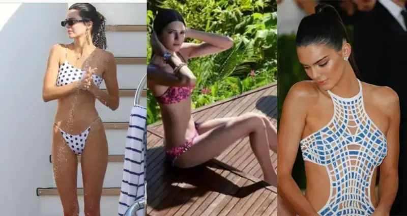 Kendall Jenner Now Modeling In Bikinis, Is Still 16