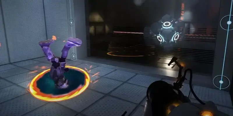 Halo Player Creates Working Portal Gun In Infinite