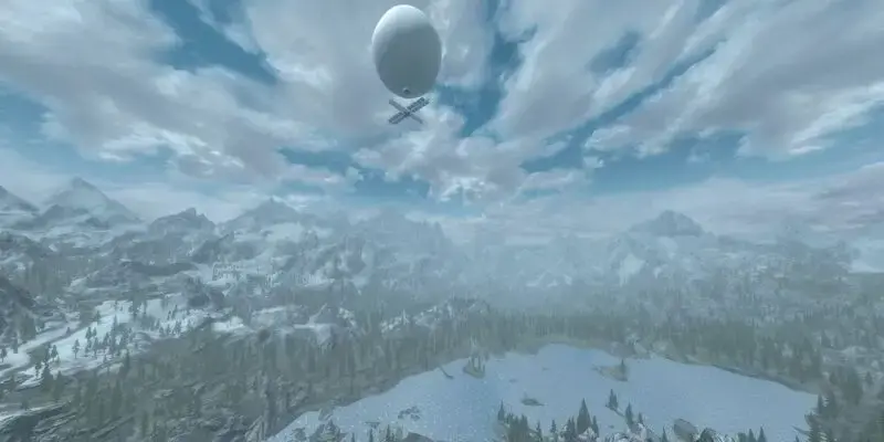 Someone Has Already Modded That Spy Balloon Into Skyrim