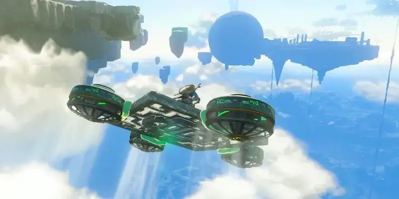 TLOZ: Tears of the Kingdom Gameplay Trailer Shows Dragons, Rail Grinding, And Flying Machines