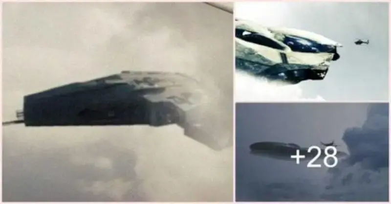 Onboard the aircraft, a passenger recorded some very amazing footage of a UFO.