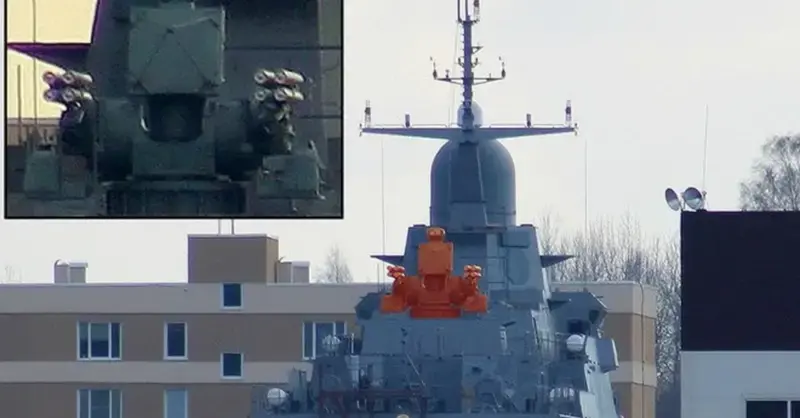 The Russian Navy employed a battleship equipped with the Pantsir-M complex in combat for the first time