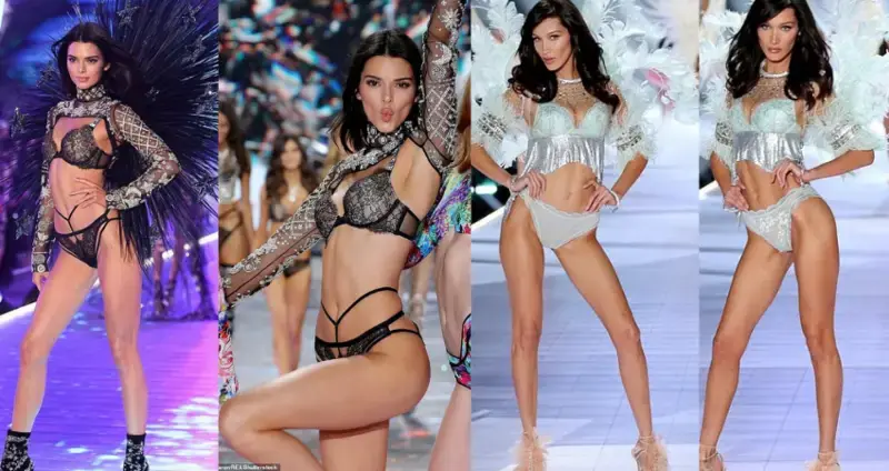 Bella Hadid shows off toned tum in crop top as she and Kendall Jenner make casual exits from Victoria’s Secret Fashion Show