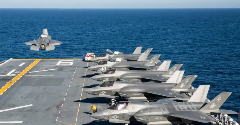 The F-35B can only be accommodated on one helicarrier in the entire world