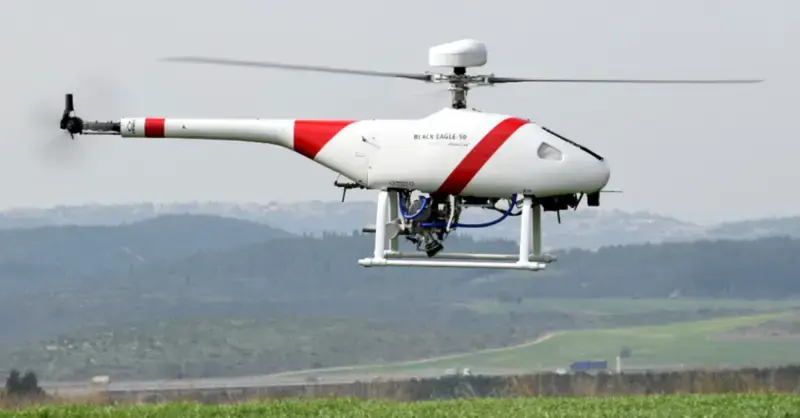 Black Eagle 50H Hybrid Unmanned Helicopter is Unveiled by Steadicopter and BIRD Aerosystems